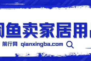 揭秘闲鱼卖家居用品月入3w技巧