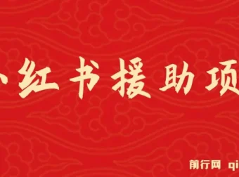 赛道冷门收入不俗：小红书援助项目介绍