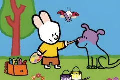 法国国宝级简笔画启蒙动画《路易小兔子》(1 – 4季)