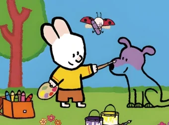 法国国宝级简笔画启蒙动画《路易小兔子》(1 – 4季)