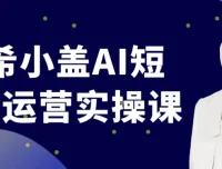 南希小盖 AI 短视频运营实操课程