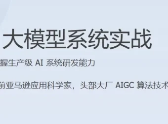 AI大模型系统实战（完结）课程介绍