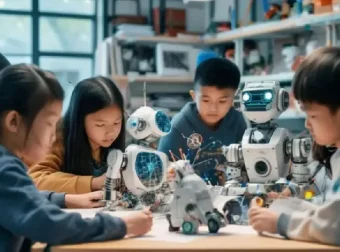 青少年AI应用实操课程：零基础趣味学习多学科AI应用