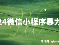 微信小程序暴力挂机项目介绍