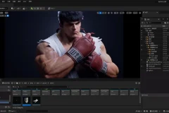 街头霸王隆UE5次世代游戏角色制作全流程