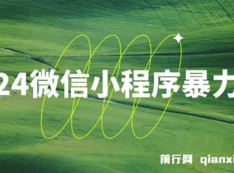 微信小程序暴力挂机项目介绍