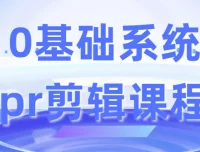 0基础系统Premiere Pro剪辑课程