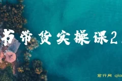 图书带货实战课：从0到1做图书账号运营变现