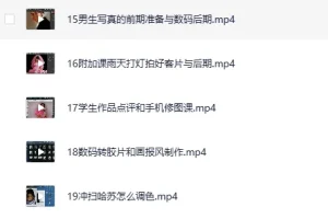 森小艺人像摄影教学：揭秘人像摄影技巧