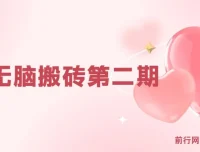 搏金汇小白无脑搬砖第二期课程