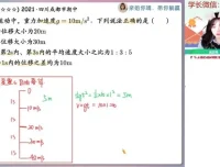 高一物理林婉晴秋季尖端系统课（含追及相遇/牛顿定律/曲线运动）