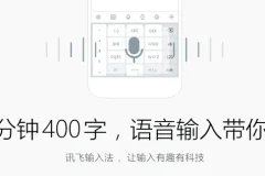 讯飞输入法PC版 v3.0.1736 正式版：主打语音输入的高效输入法