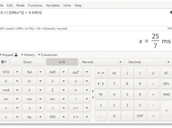 Qalculate! 多功能计算器：强大且专业的计算工具