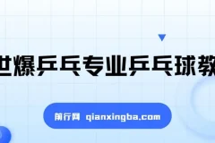 全世爆专业乒乓球教学课程