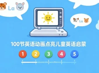 100节英语动画：儿童英语启蒙佳作