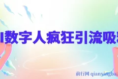 AI数字人引流创业粉课程：简单高效吸粉秘籍