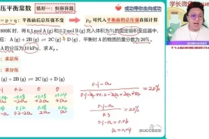 高二化学尖端班2024秋季系统课（热化学/平衡/电解质）