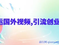 搬运国外视频引流创业粉课程：人性秘术强势文化