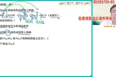 高一化学尖端班寒假特训（林森主讲）