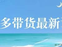 多多视频带货项目课程：小白也能上手的纯搬运带货指南