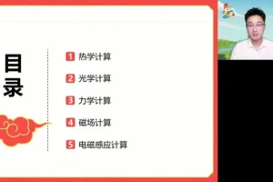 2025高考物理张展博点睛班：四大专题提分课程