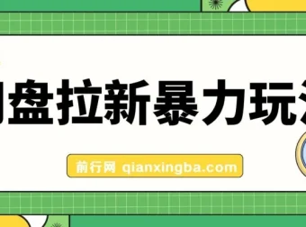 网盘拉新玩法：简单录屏操作，轻松实现收益