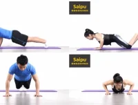 健身训练标准动作教学GIF合集：背腹肩臂腿臀胸与普拉提