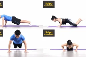 健身训练标准动作教学GIF合集：背腹肩臂腿臀胸与普拉提