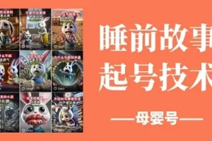 睡前故事母婴号起号技术：原创涨粉秘籍