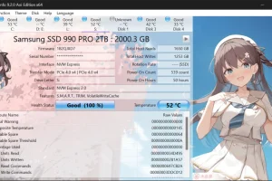 硬盘检测工具CrystalDiskInfo