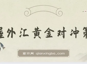 外汇黄金对冲投资策略：小众高回报创业机遇