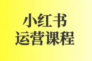 小红书运营课程：图文与短视频规则详解