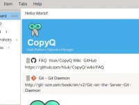 CopyQ – 开源跨平台的高级剪贴板管理工具