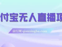 支付宝无人直播项目保姆级教程：适合小白，或可日入千元