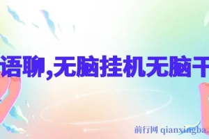 AI语聊项目资源：单窗口收益可观，轻松挂机操作