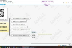 白凤电商21天淘系运营速成班：2025最新玩法与万相台无界课程