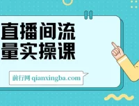 直播间流量实操课：机制拆解、算法洞察与引流策略，掌握流量运营核心逻辑