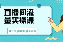 直播间流量实操课：机制拆解、算法洞察与引流策略，掌握流量运营核心逻辑