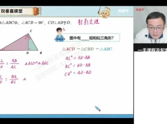初三数学人教版A+班（秋下）：反比例函数、圆、相似三角形专题突破课程