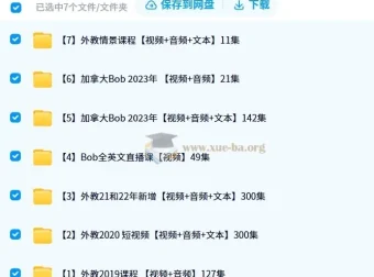 加拿大Bob英语口语全集：口语宝典