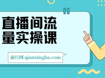 直播间流量实操课：机制拆解、算法洞察与引流策略，掌握流量运营核心逻辑