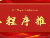 2025年微信小程序推广最新玩法课程：轻松日入1000+，操作简单