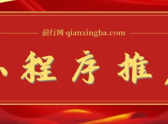 2025年微信小程序推广最新玩法课程：轻松日入1000+，操作简单