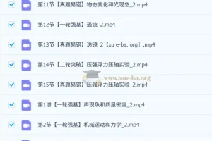 2025初三中考物理：杨萌物理春季上S课程