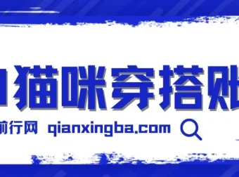 AI猫咪穿搭账号保姆级教程：起号容易，多种变现途径