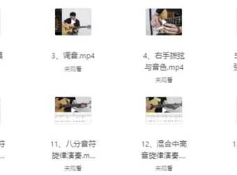 吉他零基础系统教程：从入门到大师级