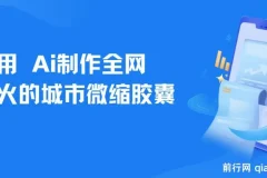 利用 AI 制作城市微缩胶囊：爆款打造与多平台涨粉变现项目