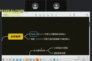 金抖云Peter《抖音SEO优化与群爆策略：15天新手起号实战课程》