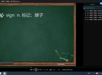 张俊杰主讲：新概念英语1全册精讲，零基础到语法通关