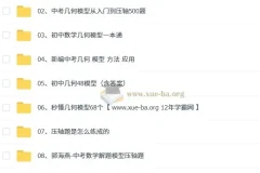 初中几何复习资料汇总：涵盖基础到竞赛的优质书籍